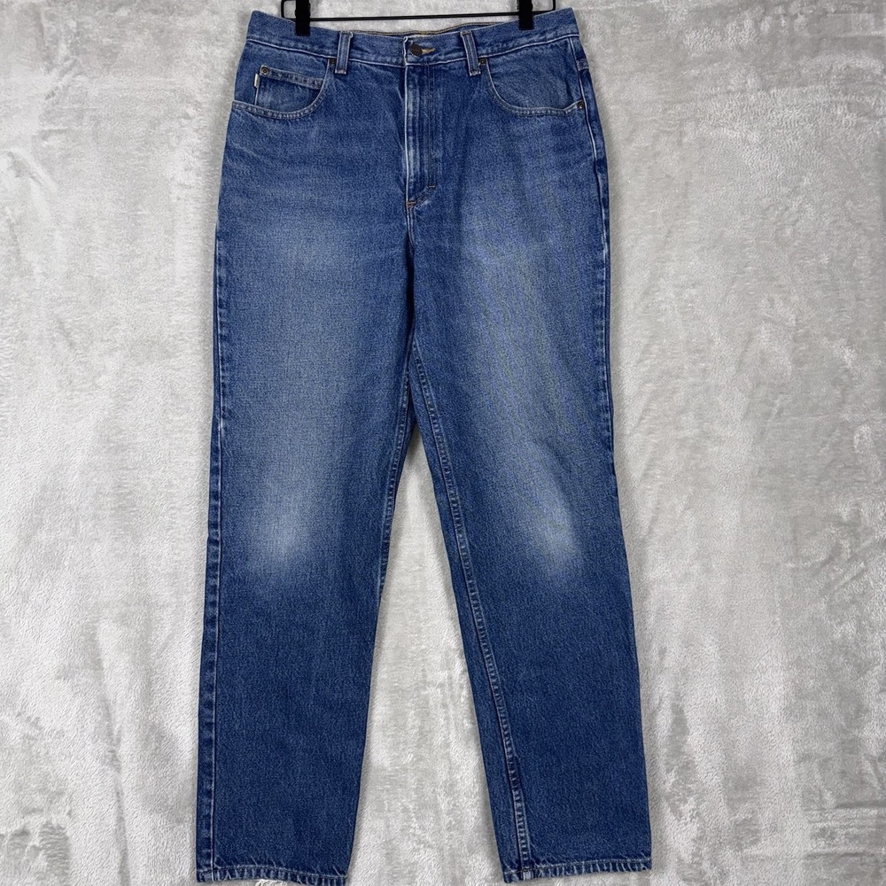 LL Bean Jeans Mens 32x31 Blue Classic‎ Fit Denim Straight Leg 100% Cotton Pants